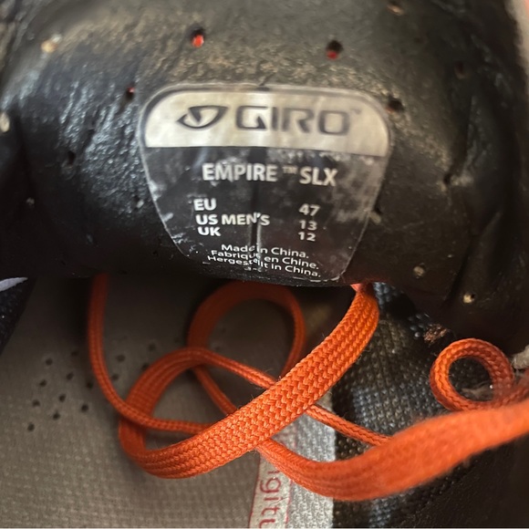 Giro Empire SLX shoes in Orange, Men’s 13 - Picture 7 of 8